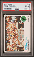 Frank Robinson 1973 Topps #175 PSA 6 - PSA cert 96236742 front