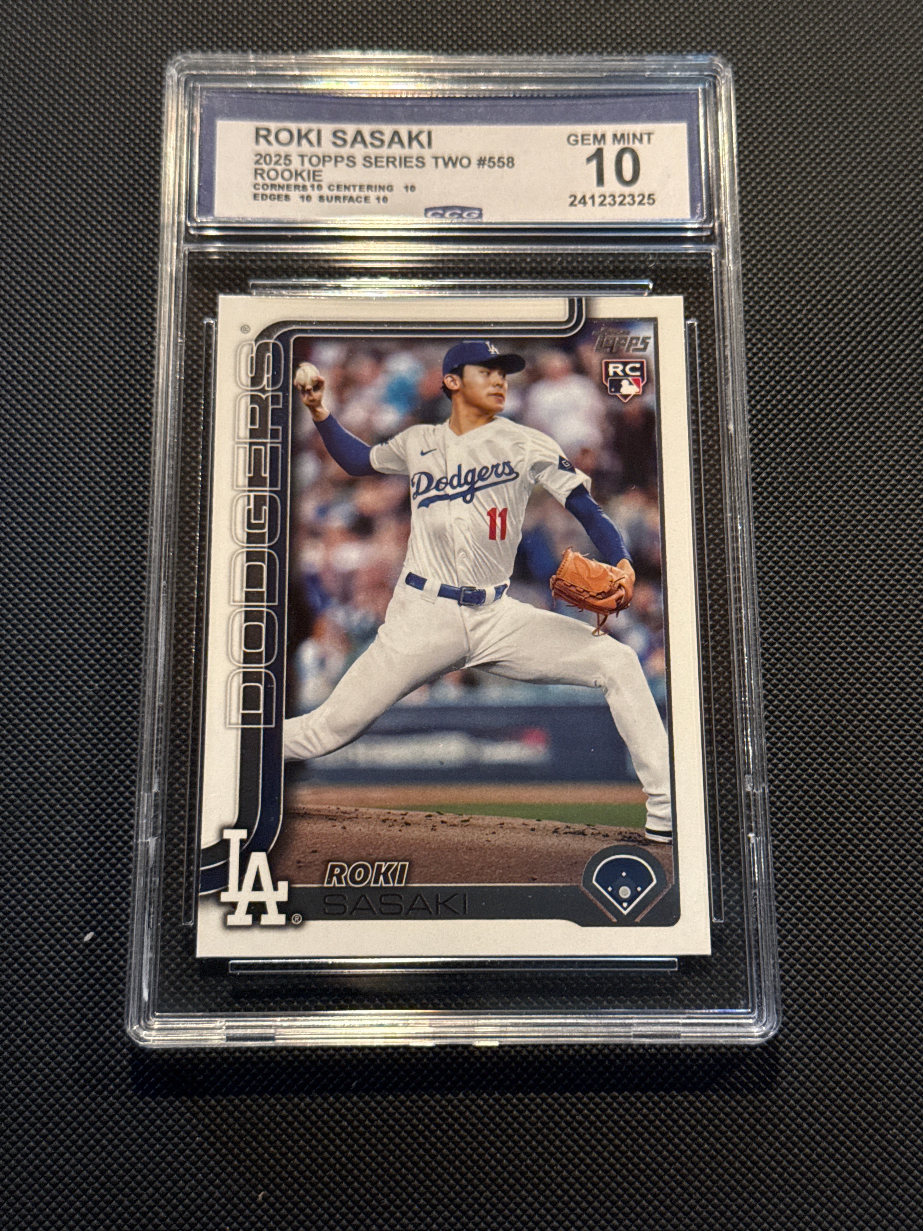 Roki Sasaki 2025 Topps Series Two #558 Rookie