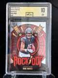 Rome Odunze 2024 Panini Absolute #RO-ROE Rock Out BGG GM 10 Rookie Card