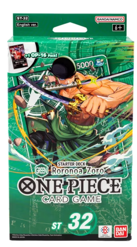 One Piece Roronoa Zoro Starter Deck Box