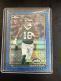 2026 Topps 1991 Topps 35th Anniversary Chrome #91TRC-38 Kenyon Sadiq RC Blue #061/150 New York Jets front