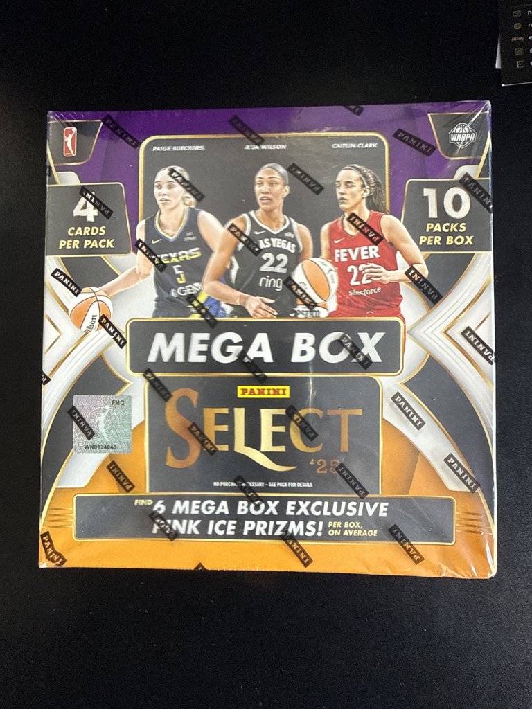 2025 Panini Select WNBA Mega Box