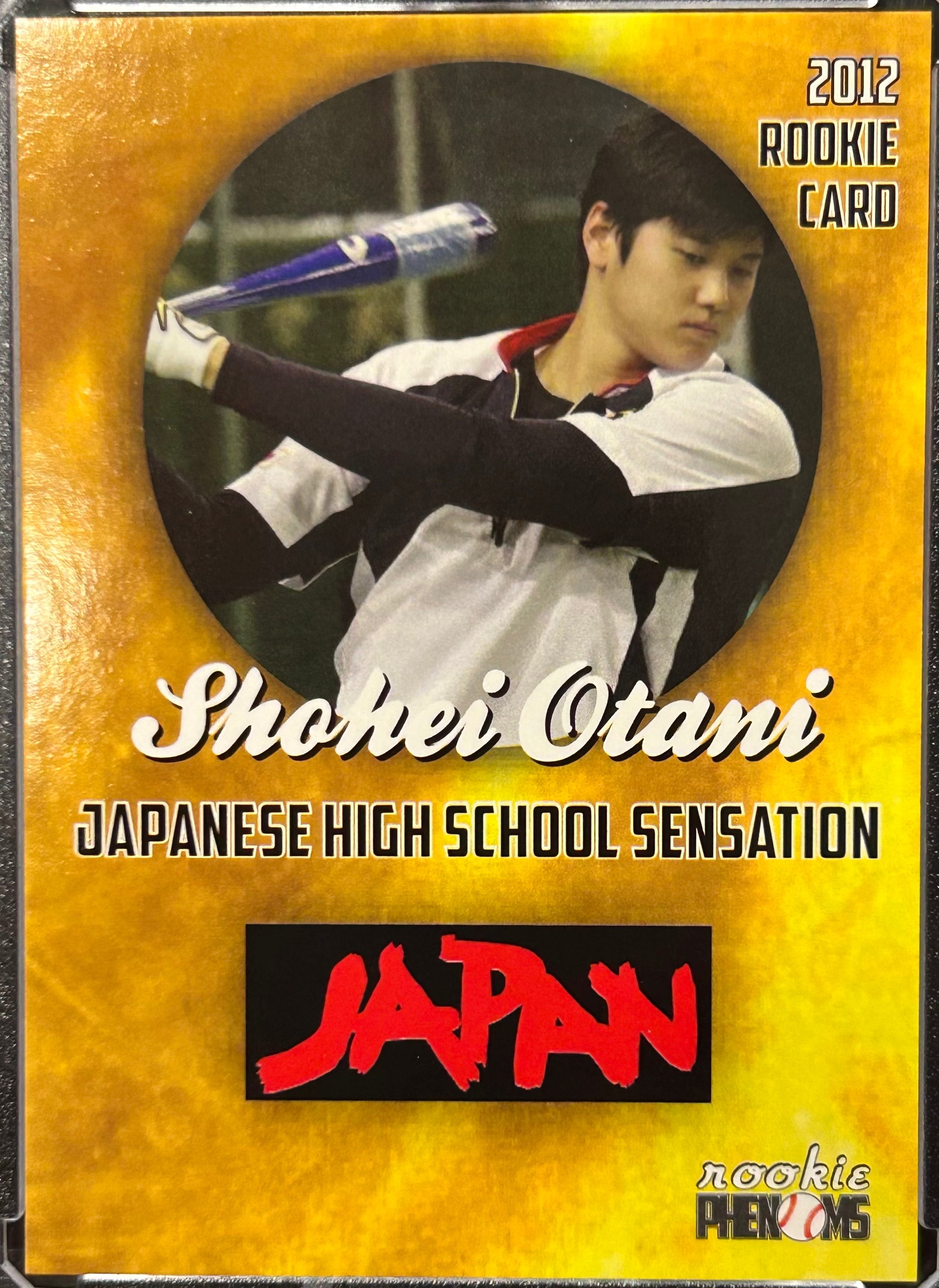Shohei Otani 2012 Rookie Phenoms Japanese High School Sensation