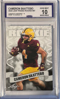 Cameron Skattebo 2025 Leaf Prized Rookie #07