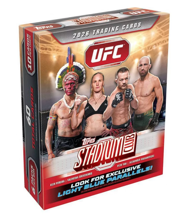 2026 Topps UFC Stadium Club Trading Card Mega Box