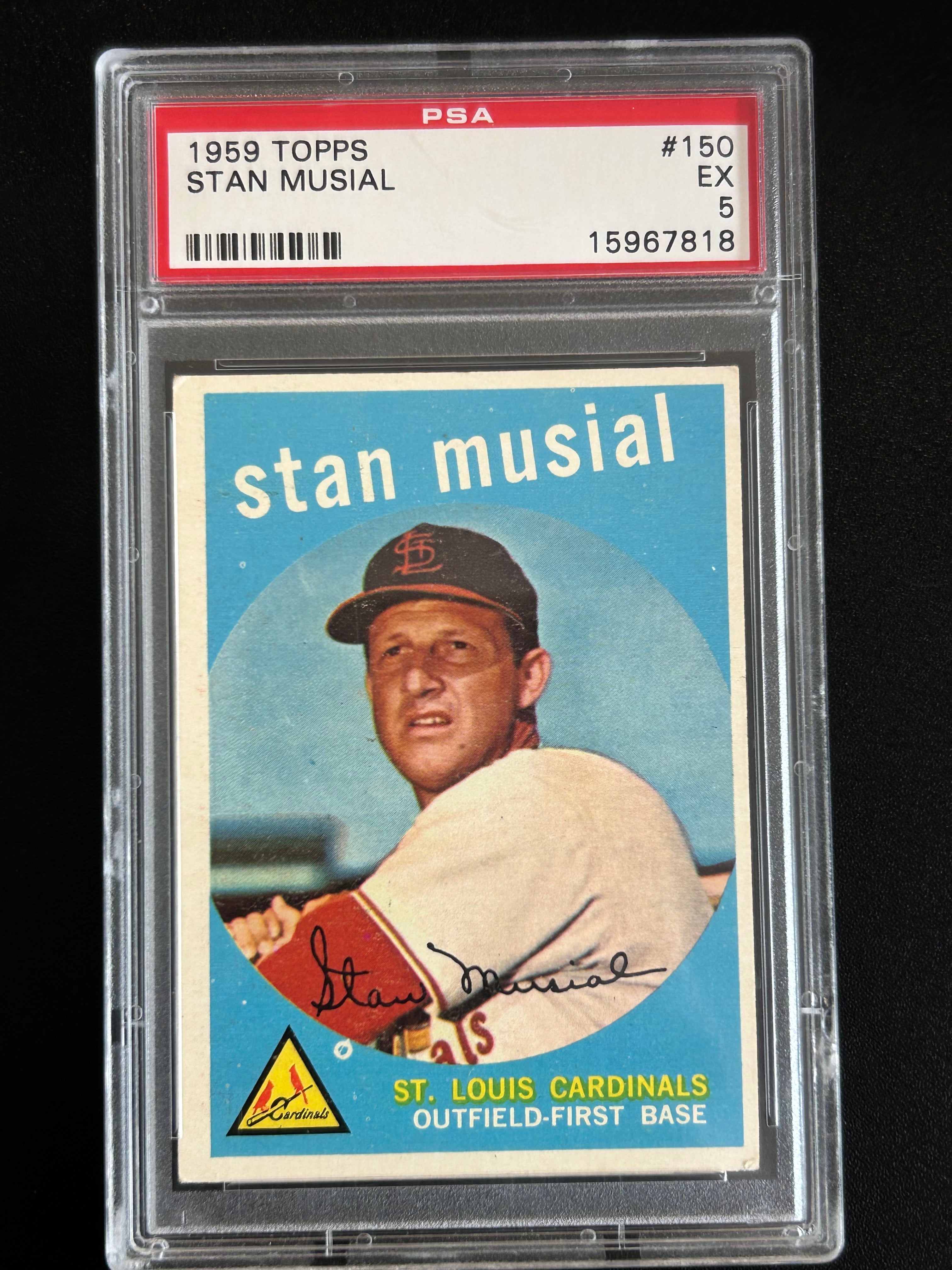 [67818] Stan Musial 1959 Topps #150 PSA 5