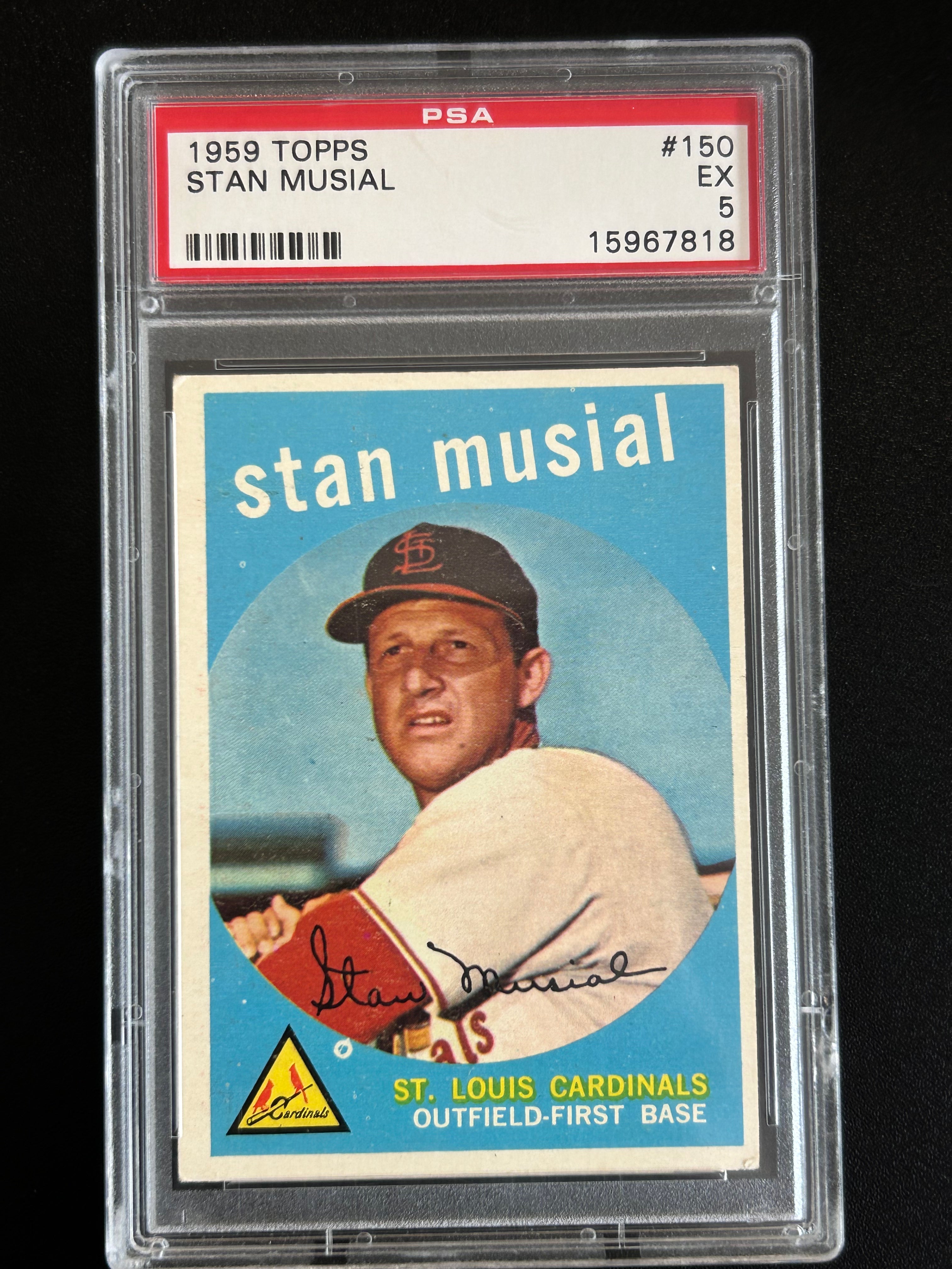 Stan Musial 1959 Topps #150 PSA 5