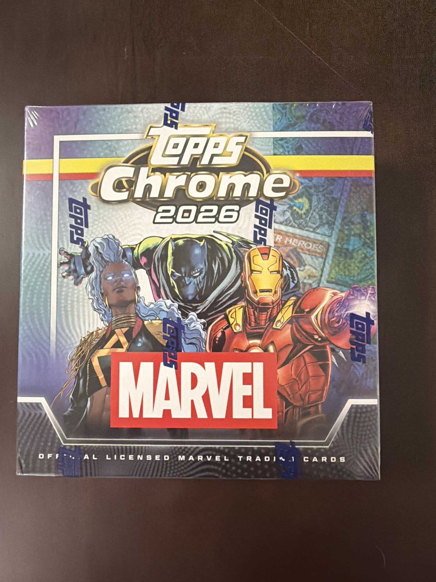 Topps Chrome 2026 Marvel Hobby Box