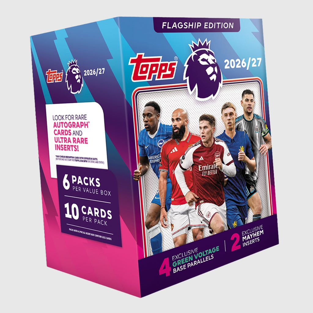 2026/27 Topps Flagship Premier League Value Box