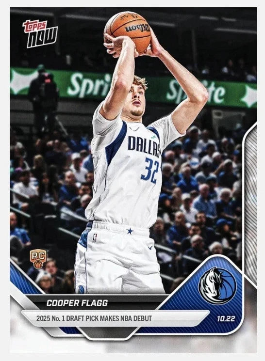 2025 Topps Now 67 Cooper Flagg