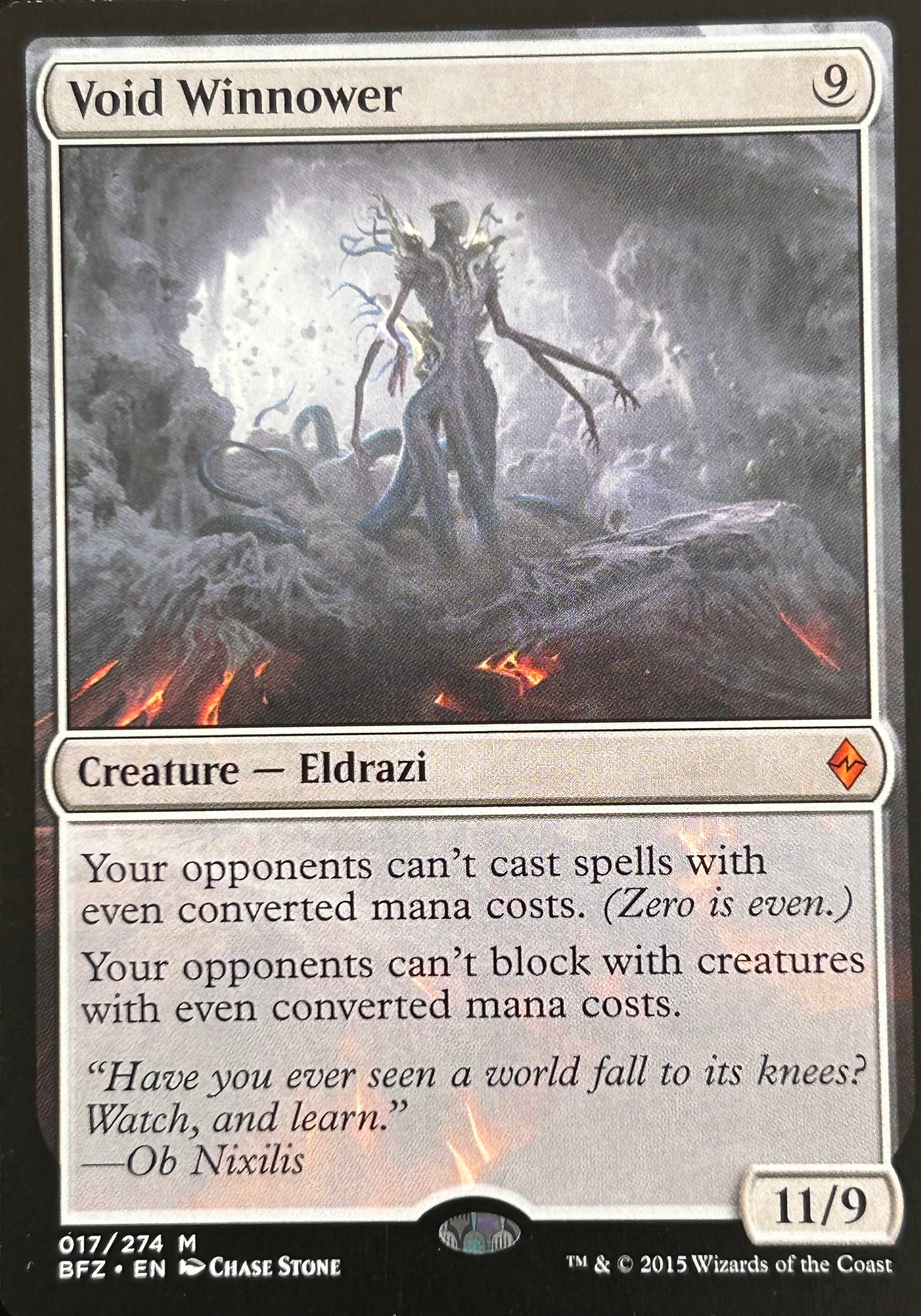 Void Winnower 017/274 Magic the Gathering