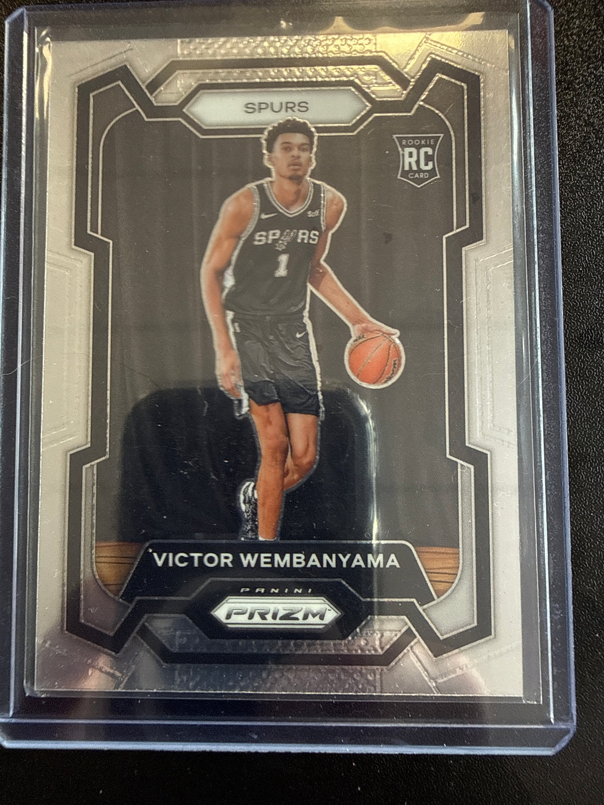 2023-24 Panini Prizm #136 Victor Wembanyama Rookie RC San Antonio Spurs front